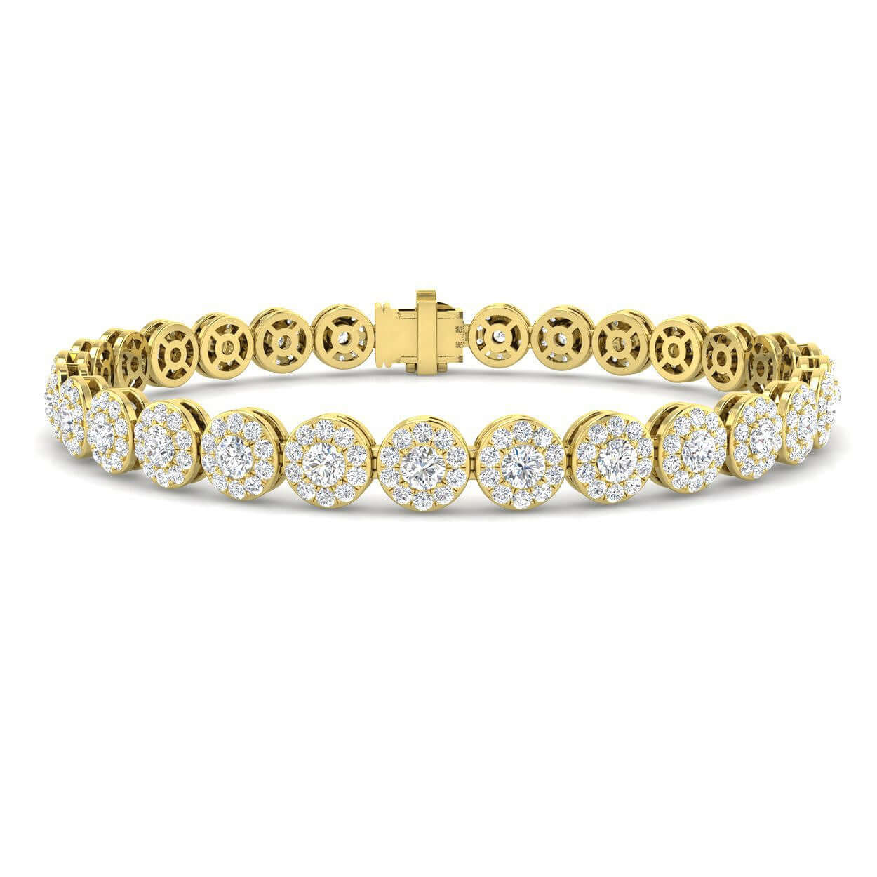 Luxury Gold Halo Bracelet