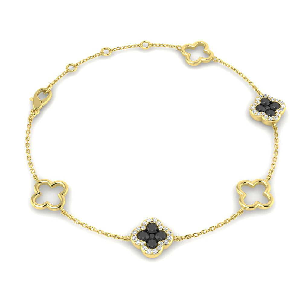 Gold Chain Bracelet, Luxury Bracelet, Anniversary Gift