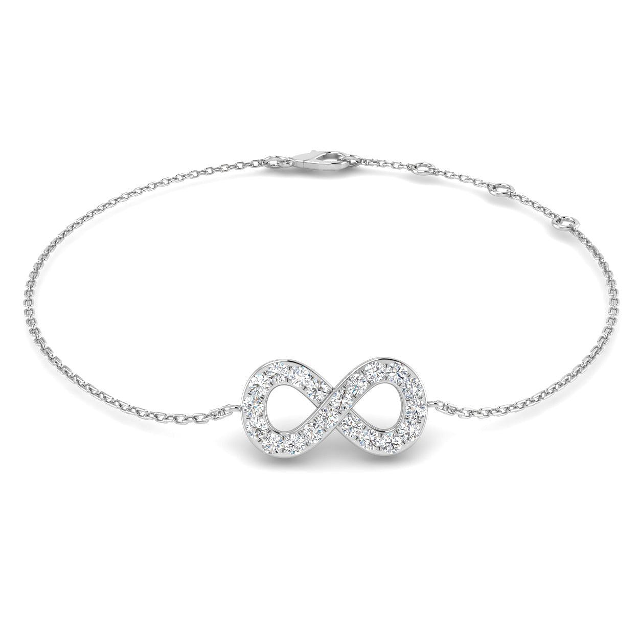 Symbol Jewellery, Diamond Bracelet, Romantic Gift, Gift For Her