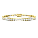 Diamond Tennis Bracelet, Prong Set Diamond Bracelet, Platinum Jewelry Bracelet, Luxury Diamond Bracelet