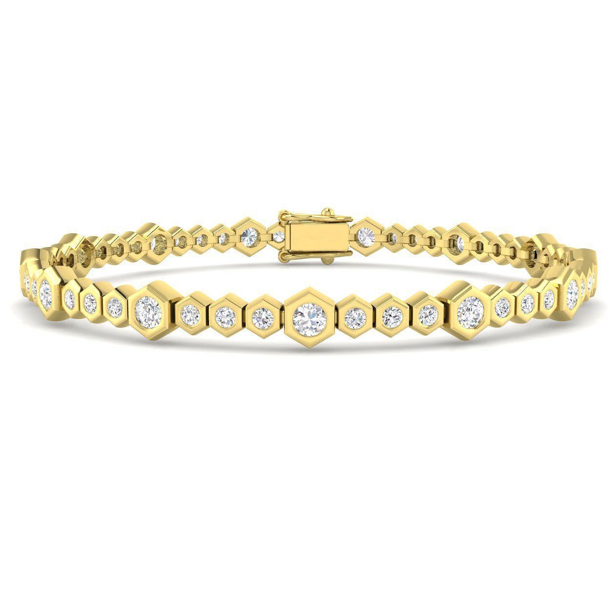 Elegant Diamond Bracelet, Anniversary Gift Bracelet, Wedding Jewelry Bracelet, Womens Diamond Bracelet