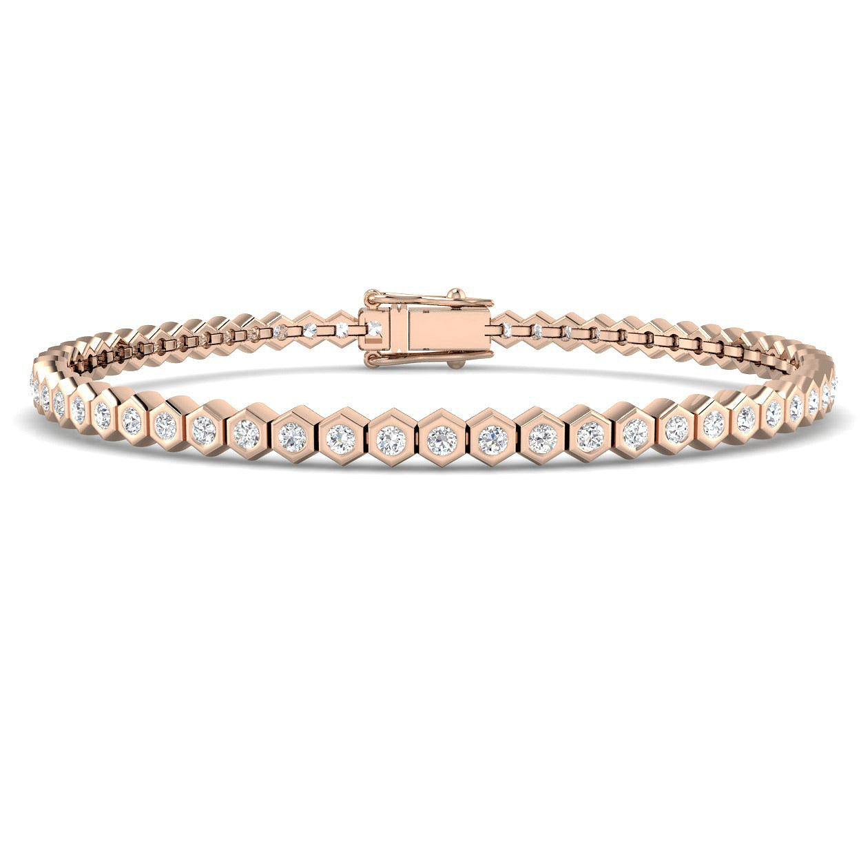 Platinum Jewelry Bracelet, Modern Diamond Bracelet, Minimalist Diamond Bracelet