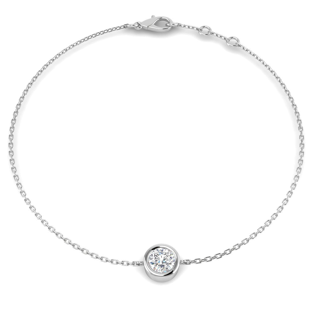 Everyday Diamond Jewelry, Luxury Bracelet, Delicate Chain Bracelet