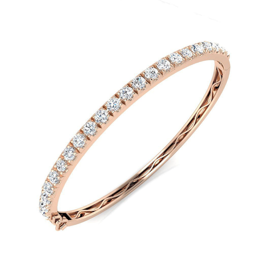 Luxury Diamond Bangle, Fine Jewelry Bangle, Womens Diamond Bangle