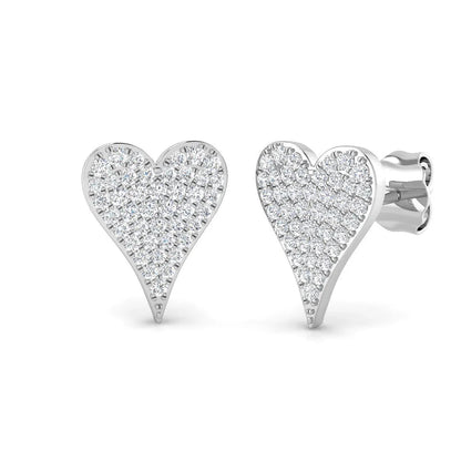 Natural/Lab Grown Diamond Cluster Earring In 9K/18K Hallmarked Gold