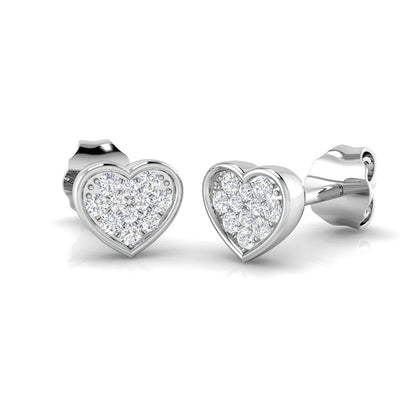 0.25 Carat Natural/Lab Grown Diamond Cluster Earring In 9K/18K Hallmarked Gold