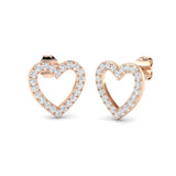 0.25 to 0.50 Carat Natural/Lab Grown Diamond Stud Earring In 9K/18K Hallmarked Gold