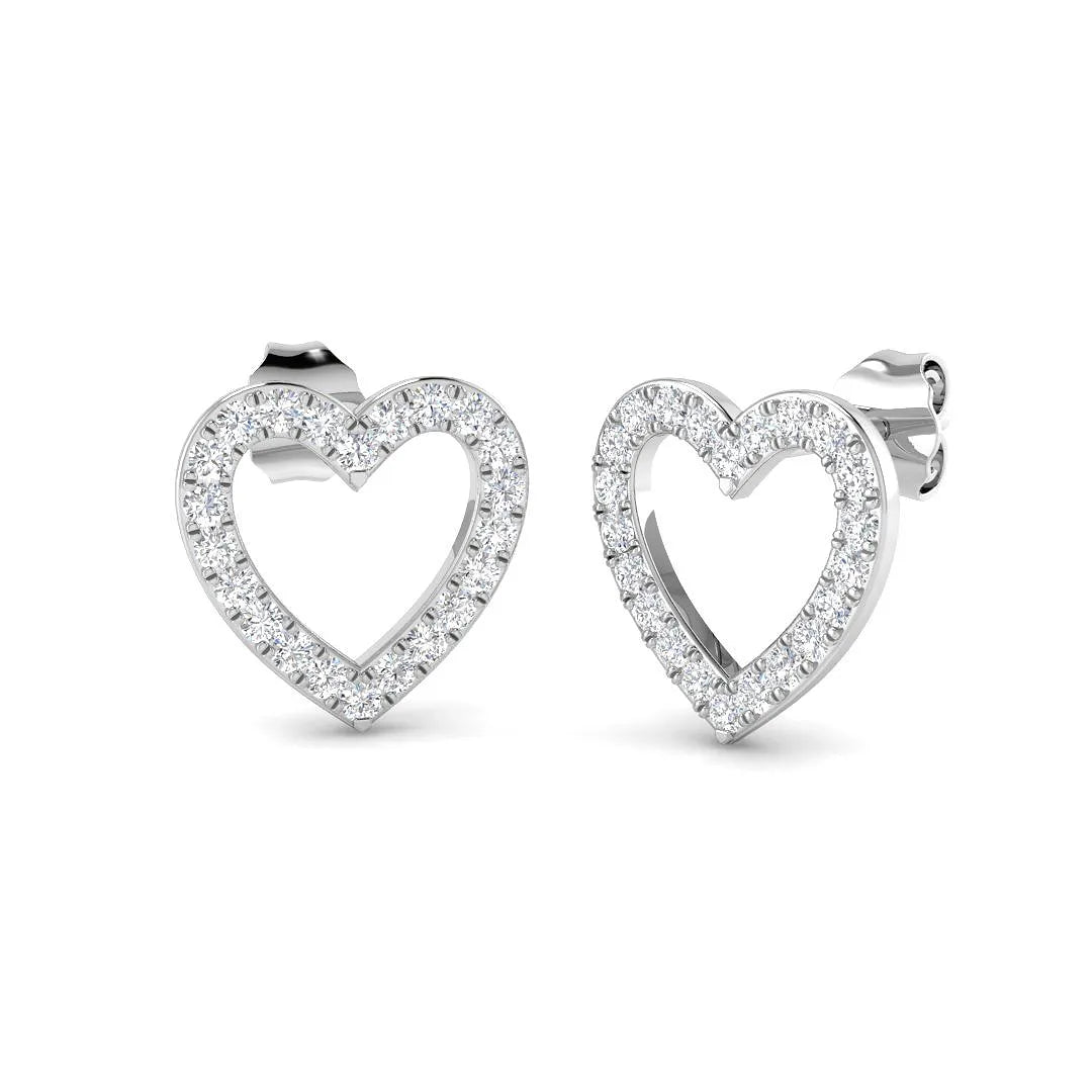 0.25 to 0.50 Carat Natural/Lab Grown Diamond Stud Earring In 9K/18K Hallmarked Gold