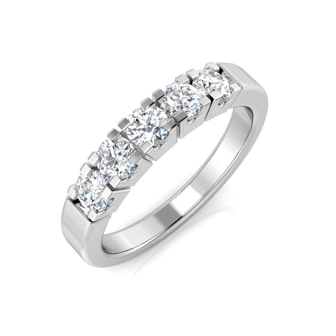 Diamond Tantasson 5 Stone Ring | 0.5ct - 0.75ct