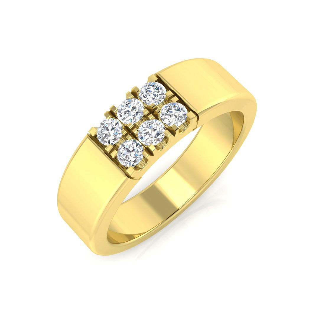 Diamond 6 Stone Classic Ring | 0.3ct