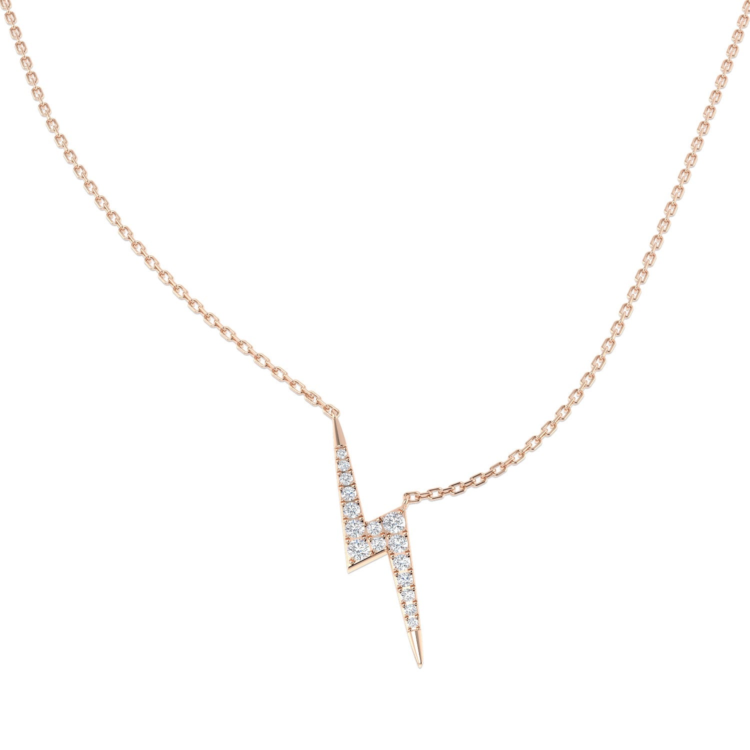 Glade Diamond Necklace 0.25ct Gold Platinum