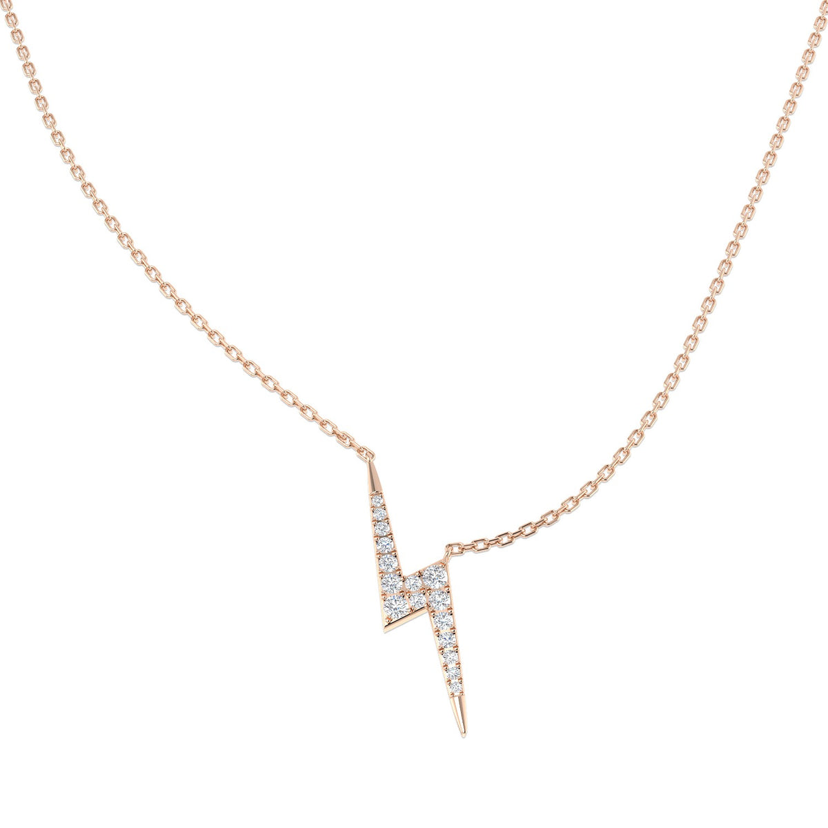 Glade Diamond Necklace 0.25ct Gold Platinum