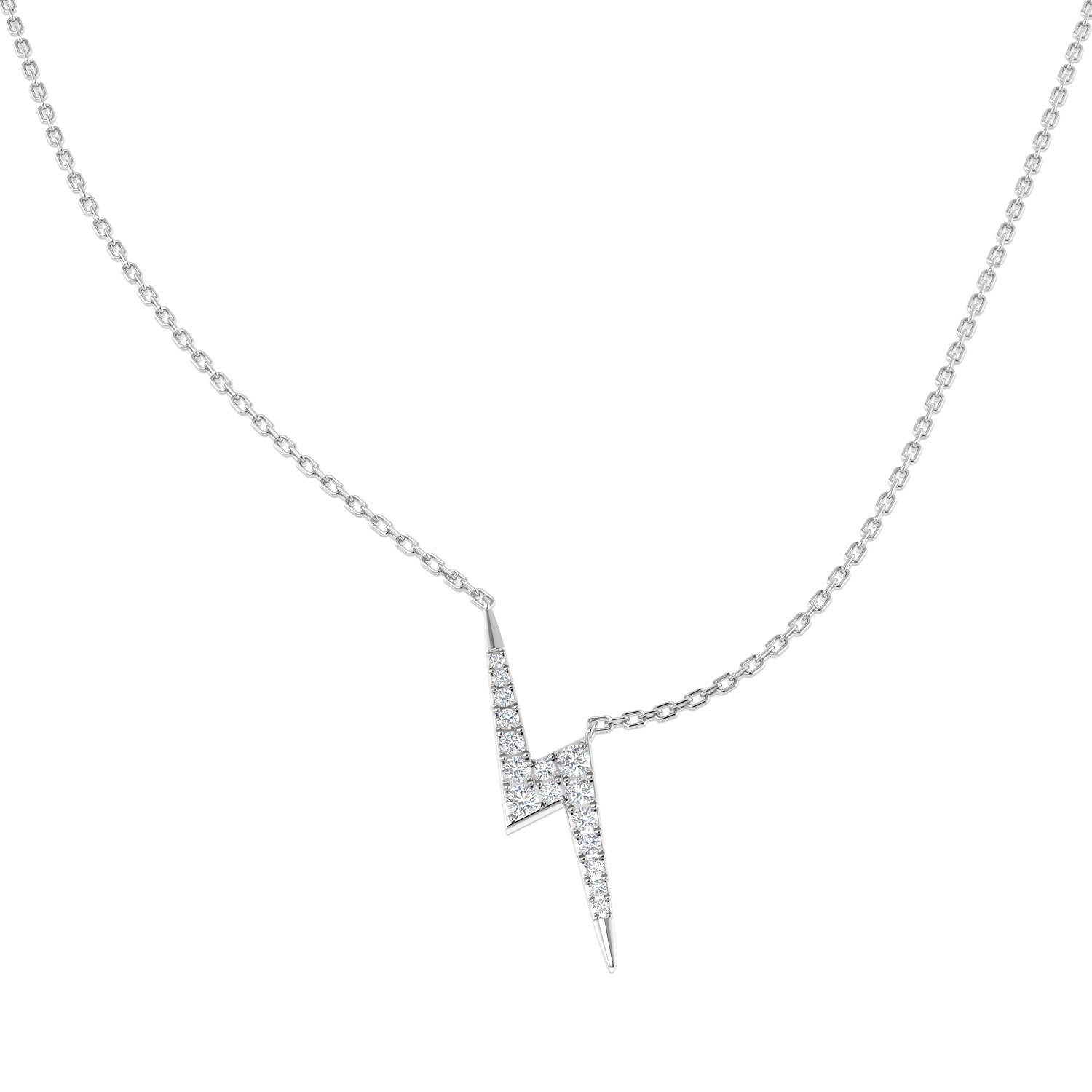 Glade Diamond Necklace 0.25ct Gold Platinum