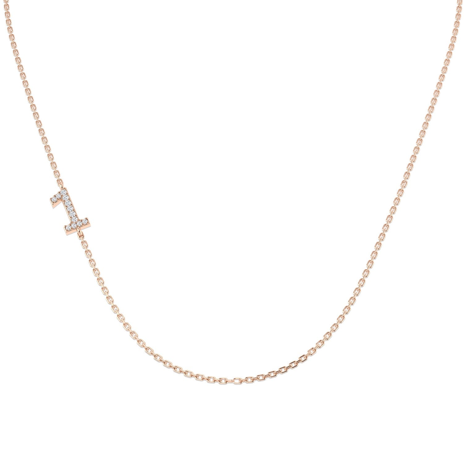 Brady Diamond Necklace 0.1ct Gold Platinum