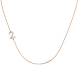 Braes Diamond Necklace 0.1ct Gold Platinum