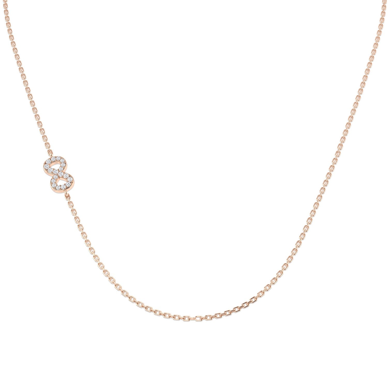 Bravo Diamond Necklace 0.1ct Gold Platinum
