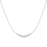 Flume Diamond Necklace Spectacle 1ct Gold Platinum