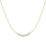 Flume Diamond Necklace Spectacle 1ct Gold Platinum