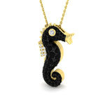 Enorm Diamond Pendant Fancy 1.25ct Gold (Without Chain )