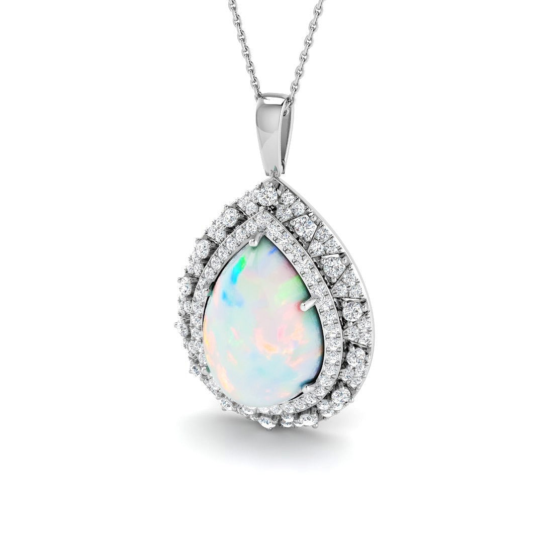 Gimpy Opal Pendant 8.5ct Gold (Without Chain )