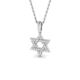 Gavel Diamond Pendant 0.1ct Gold (Without Chain )