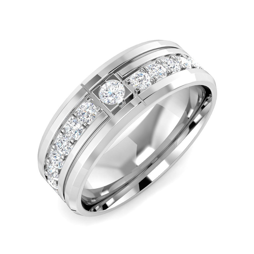 Lab-Grown Diamond Fancy Ring | 0.5ct | Hallmarked Gold & Platinum