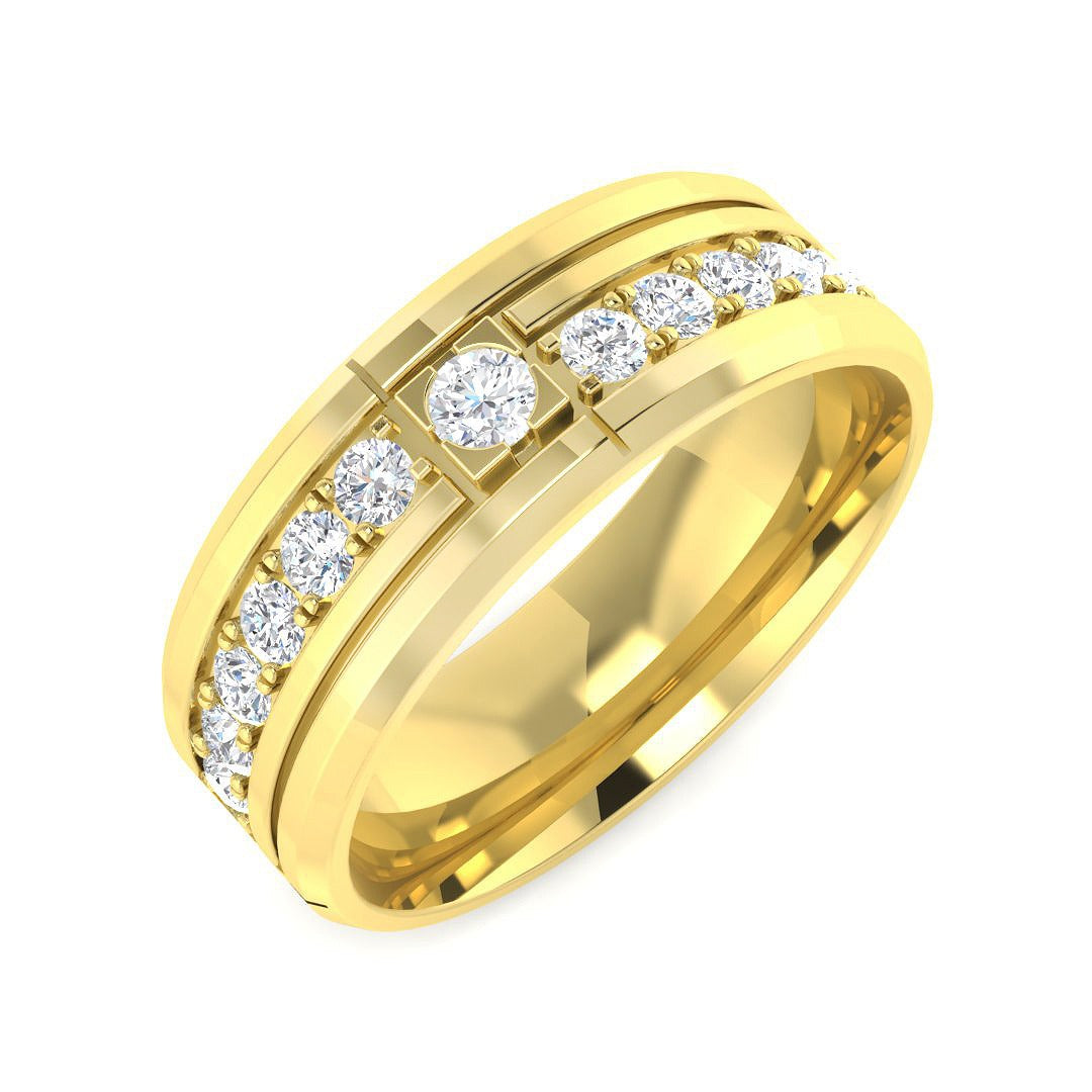 Lab-Grown Diamond Fancy Ring | 0.5ct | Hallmarked Gold & Platinum