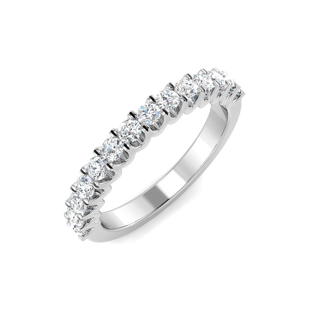 0.51Ct Lab Grown Diamond Ring in Platinum | Ring Size - M