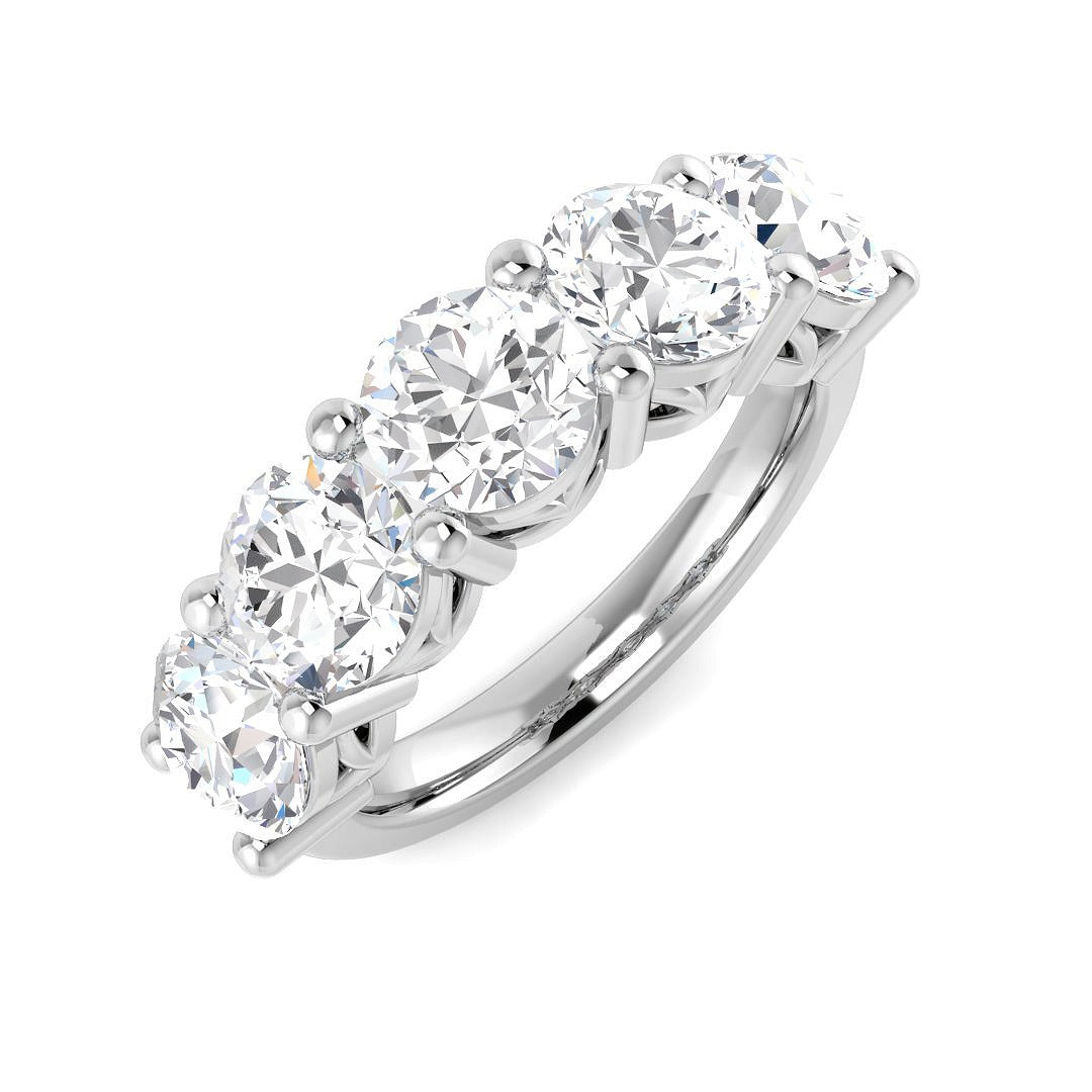 3.88Ct Lab Grown Diamond Ring in Platinum | Ring Size - M