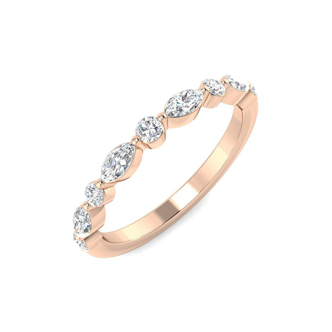 Diamond Archway Half Eternity Ring | 0.33ct - 0.5ct