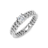 Diamond Rochekter Engagement Ring | 0.25ct