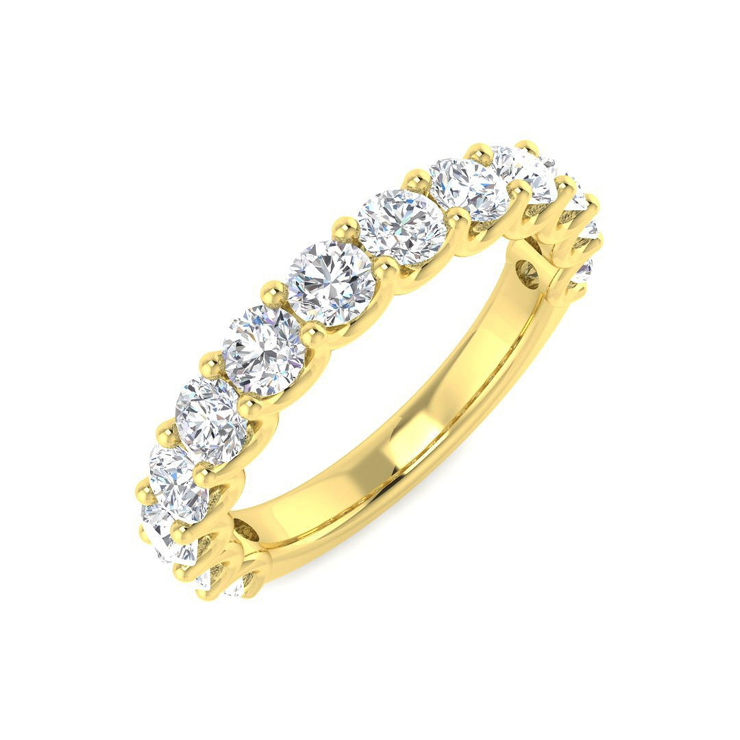 Diamond Misforb Half Eternity Ring | 1.75ct
