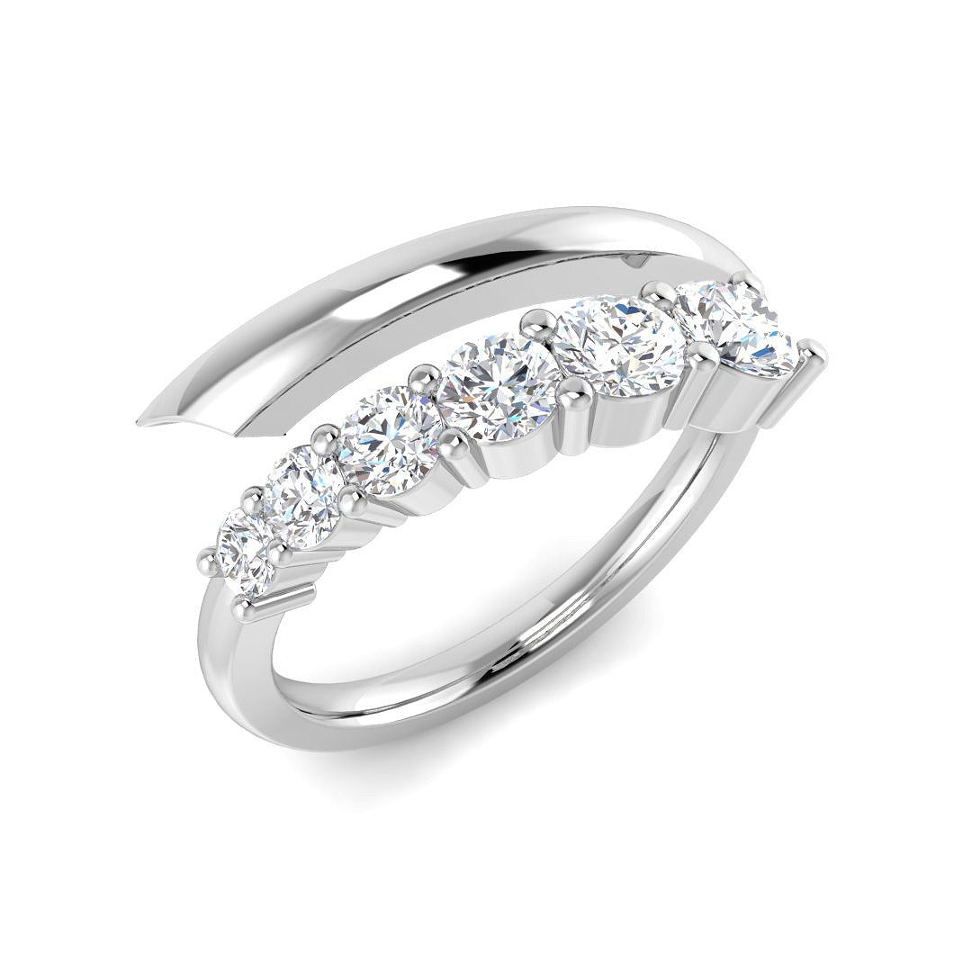 Lab-Grown Diamond Fancy Ring | 0.75ct | Hallmarked Gold & Platinum