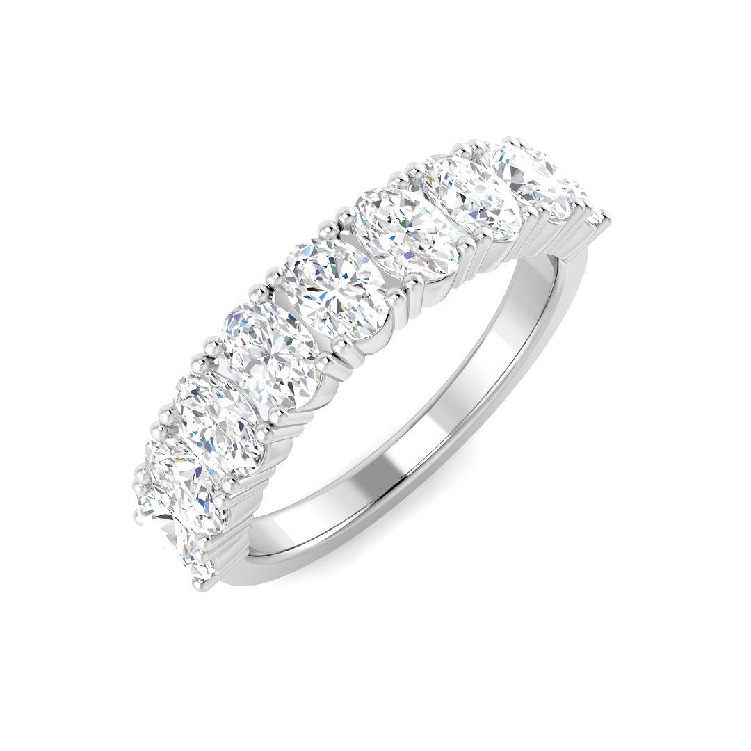 Diamond barsibgtob Half Eternity Ring | 1.75ct