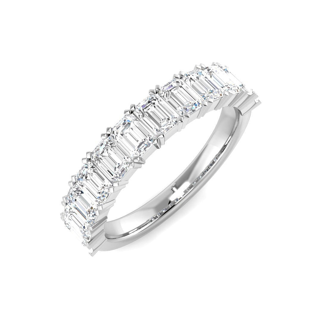 1.86Ct Lab Grown Diamond Ring in Platinum | Ring Size - M