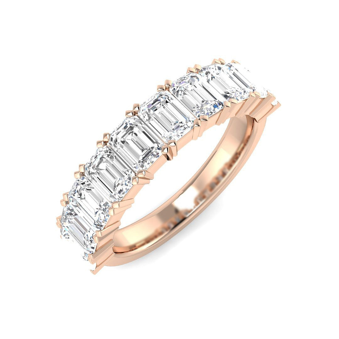 Diamond Half Eternity Ring | 2.5ct - 4ct