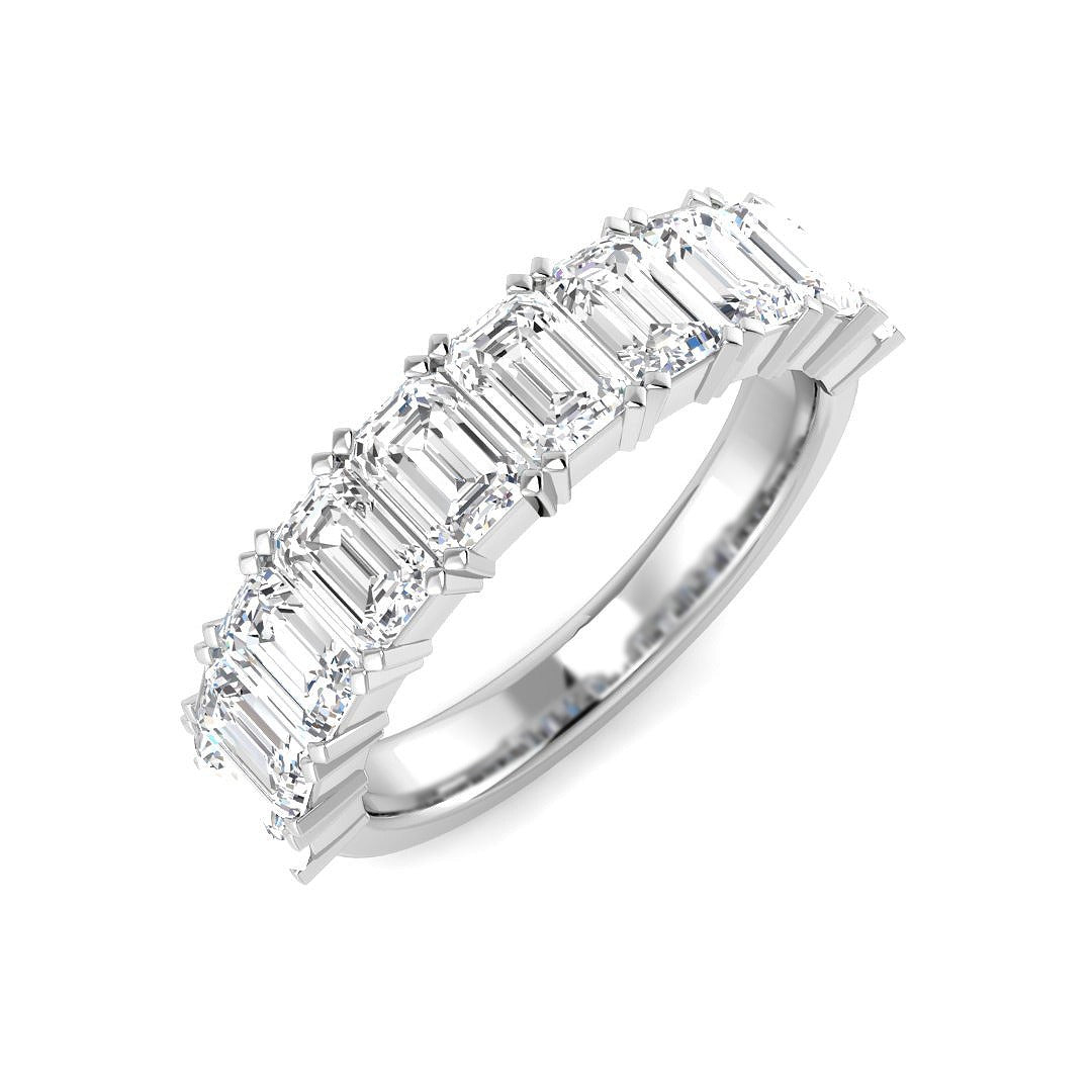 Diamond Half Eternity Ring | 2.5ct - 4ct