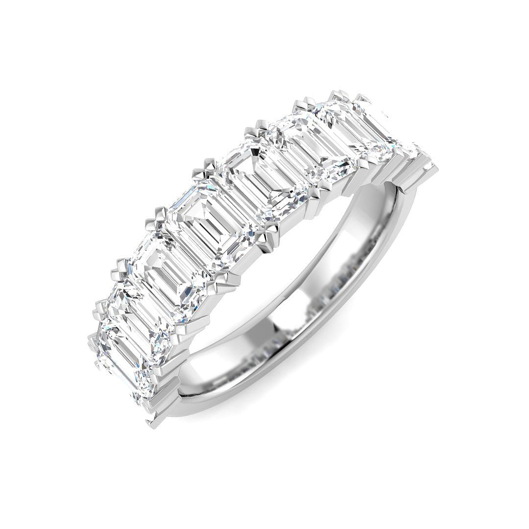 2.82Ct Lab Grown Diamond Ring in Platinum | Ring Size - M