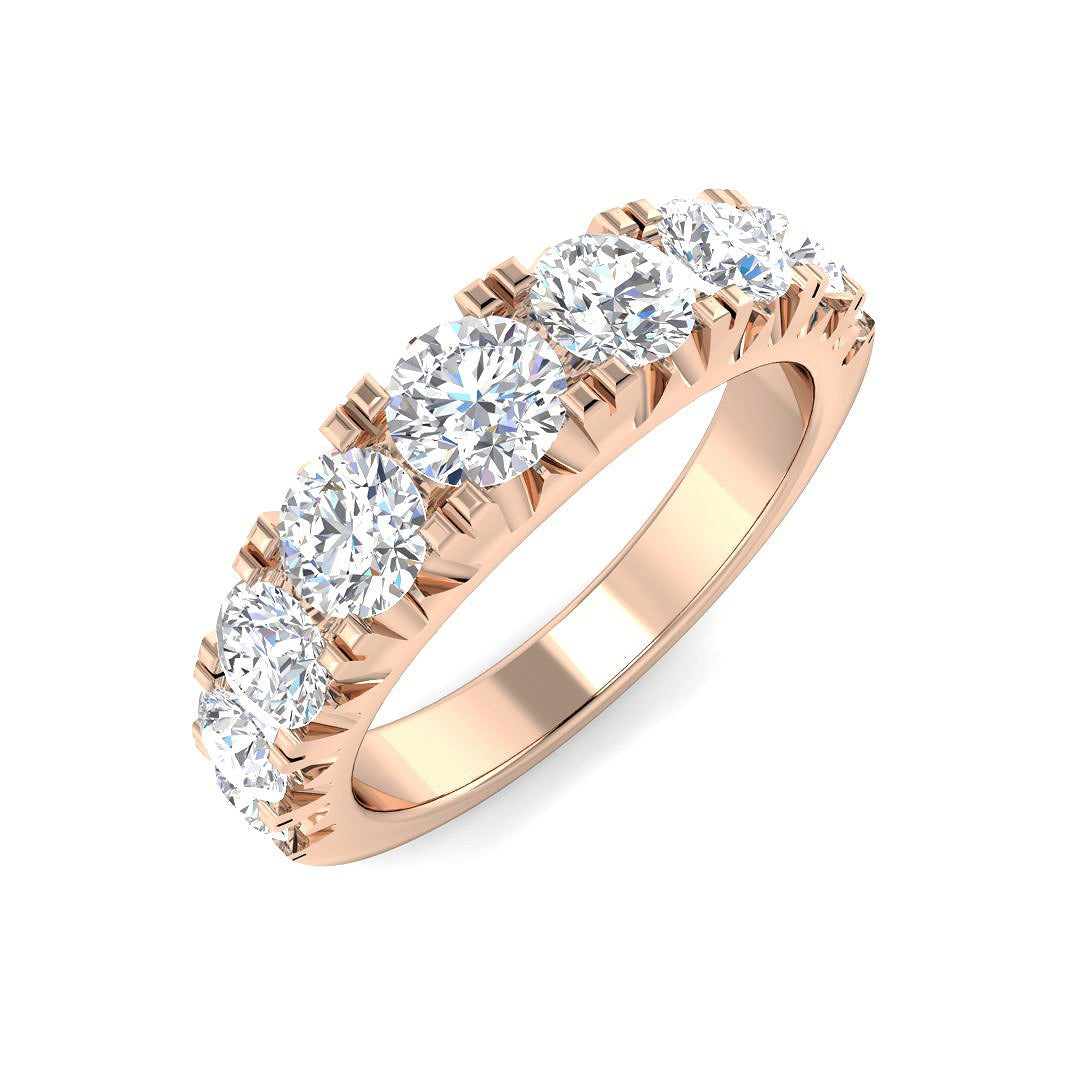 Diamond Ikseworth Half Eternity Ring | 2ct