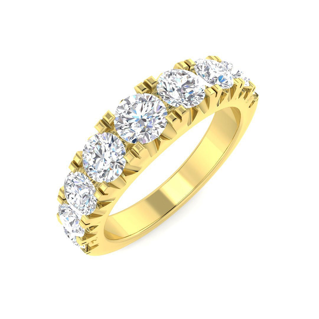 Diamond Ikseworth Half Eternity Ring | 2ct