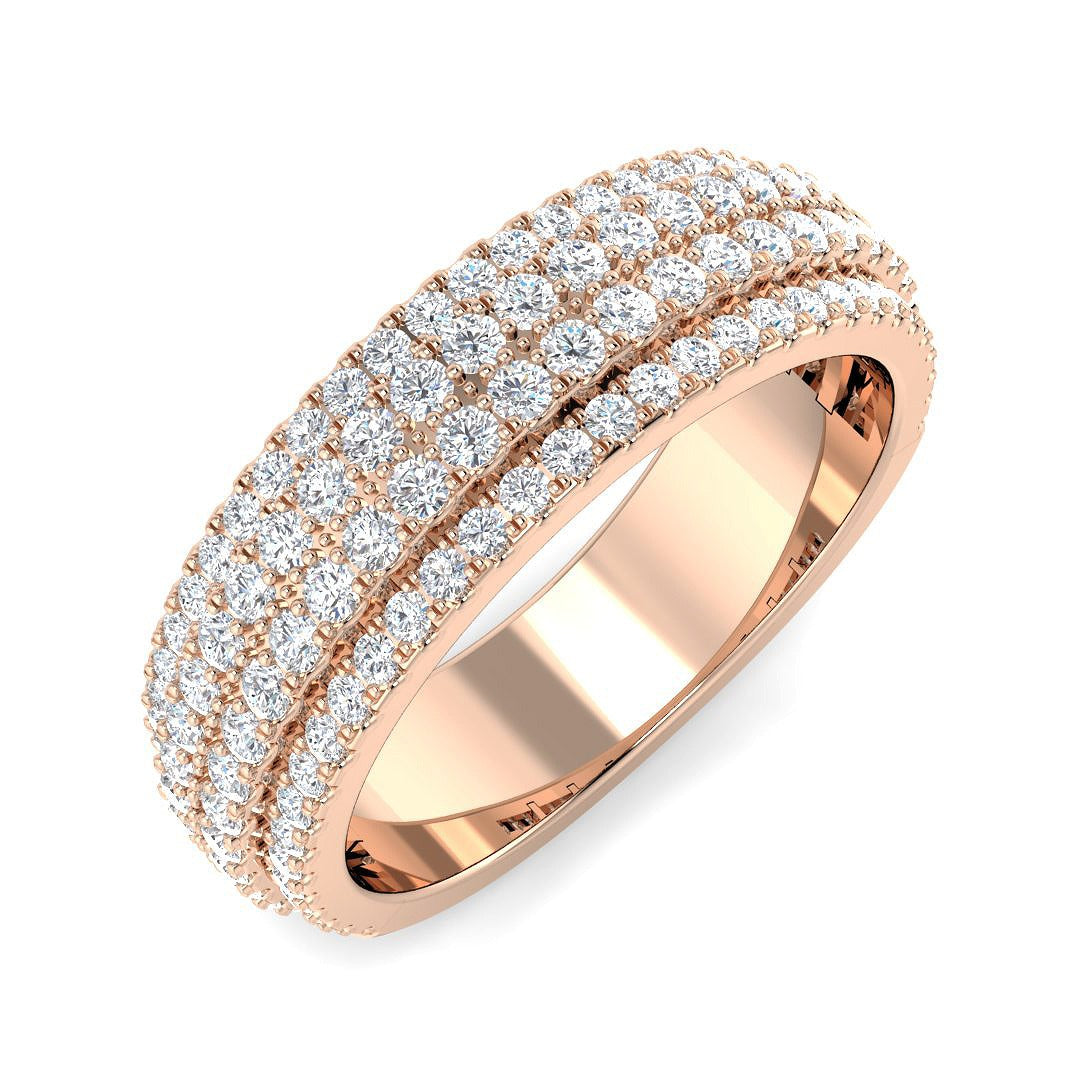 Diamond Bsackwoob Half Eternity Ring | 1.5ct