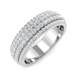 Diamond Bsackwoob Half Eternity Ring | 1.5ct