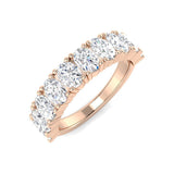 Diamond Airbrie Half Eternity Ring | 2ct | Hallmarked Gold & Platinum
