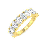 Diamond Airbrie Half Eternity Ring | 2ct | Hallmarked Gold & Platinum