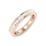 Diamond Half Eternity Ring | 1ct