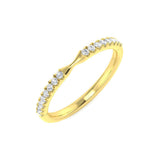 Natural Diamond Fancy Ring | 0.15ct | Hallmarked Gold & Platinum