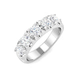 Diamond Kibwessy 5 Stone Ring | 0.75ct | Hallmarked Gold & Platinum