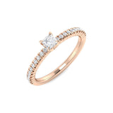 Diamond Portchekter Engagement Ring | 0.25ct