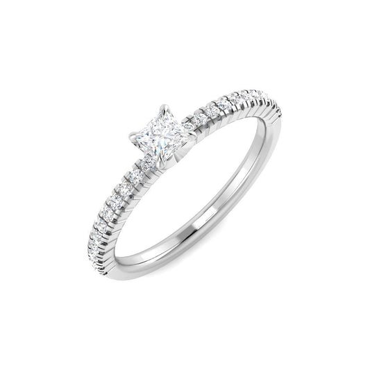 Diamond Portchekter Engagement Ring | 0.25ct