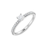 Diamond Portchekter Engagement Ring | 0.25ct